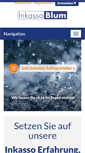 Mobile Screenshot of inkasso-blum.at